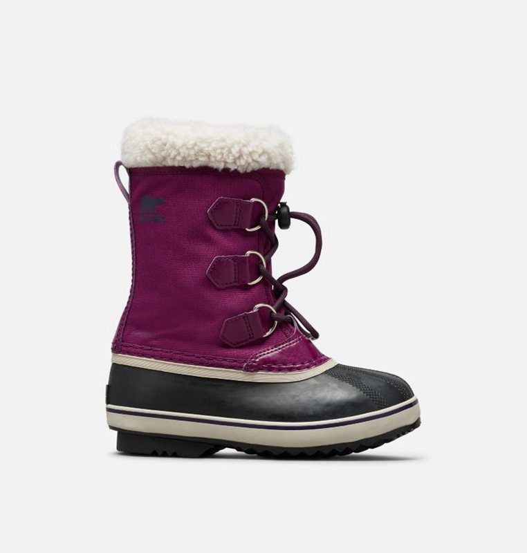 Botas Nieve Sorel Niños - Youth Yoot Pac™ Nylon Moradas/Negras - 57689-EILQ